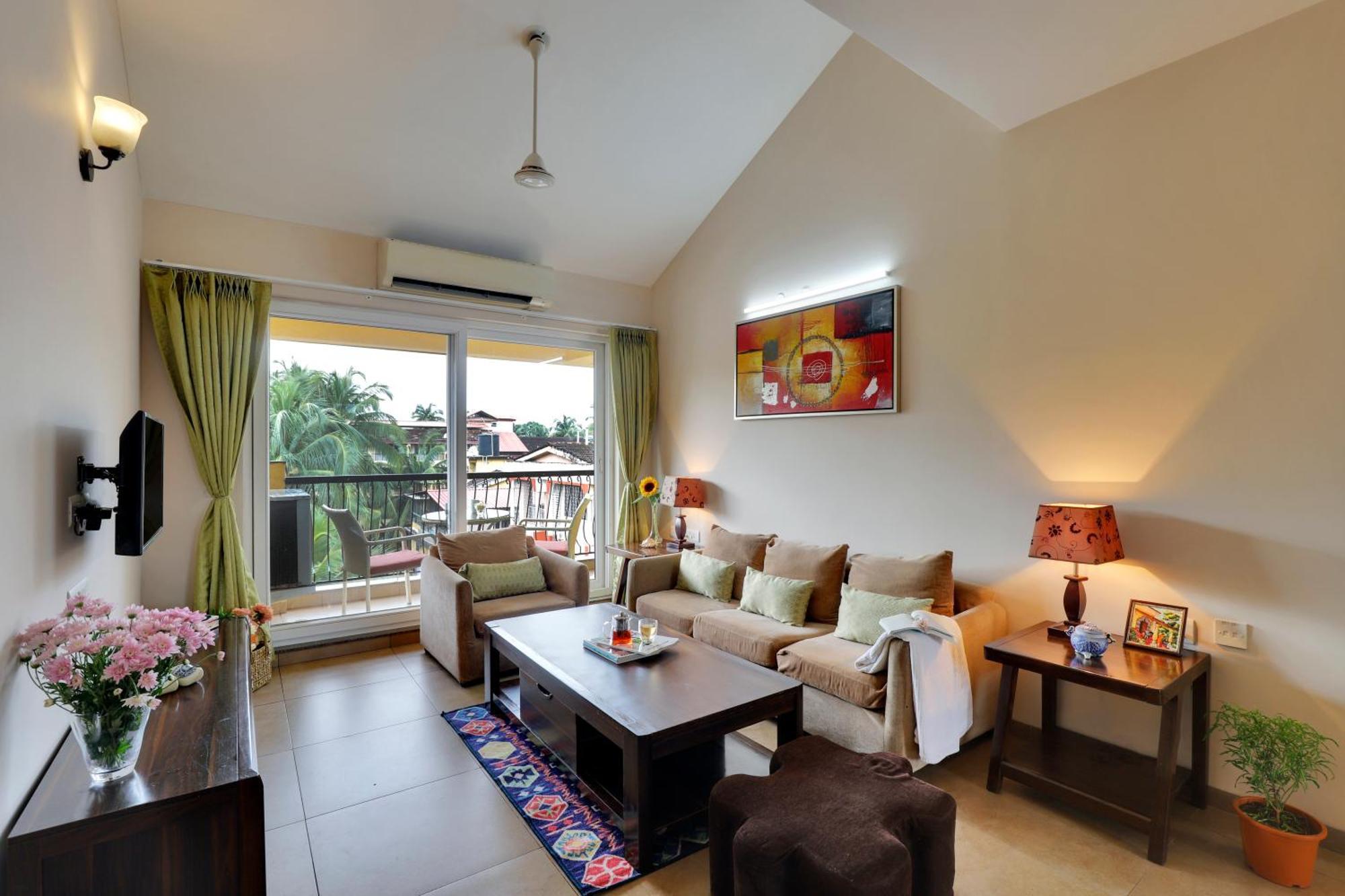 Veera Strand Park Serviced Apartments Near Calangute Exteriér fotografie