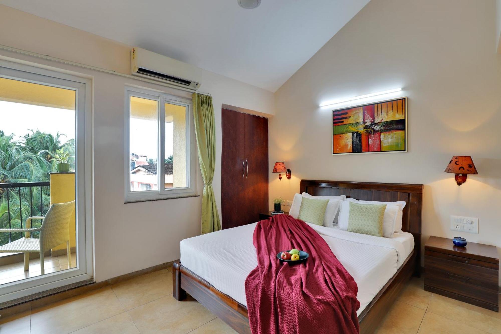 Veera Strand Park Serviced Apartments Near Calangute Exteriér fotografie