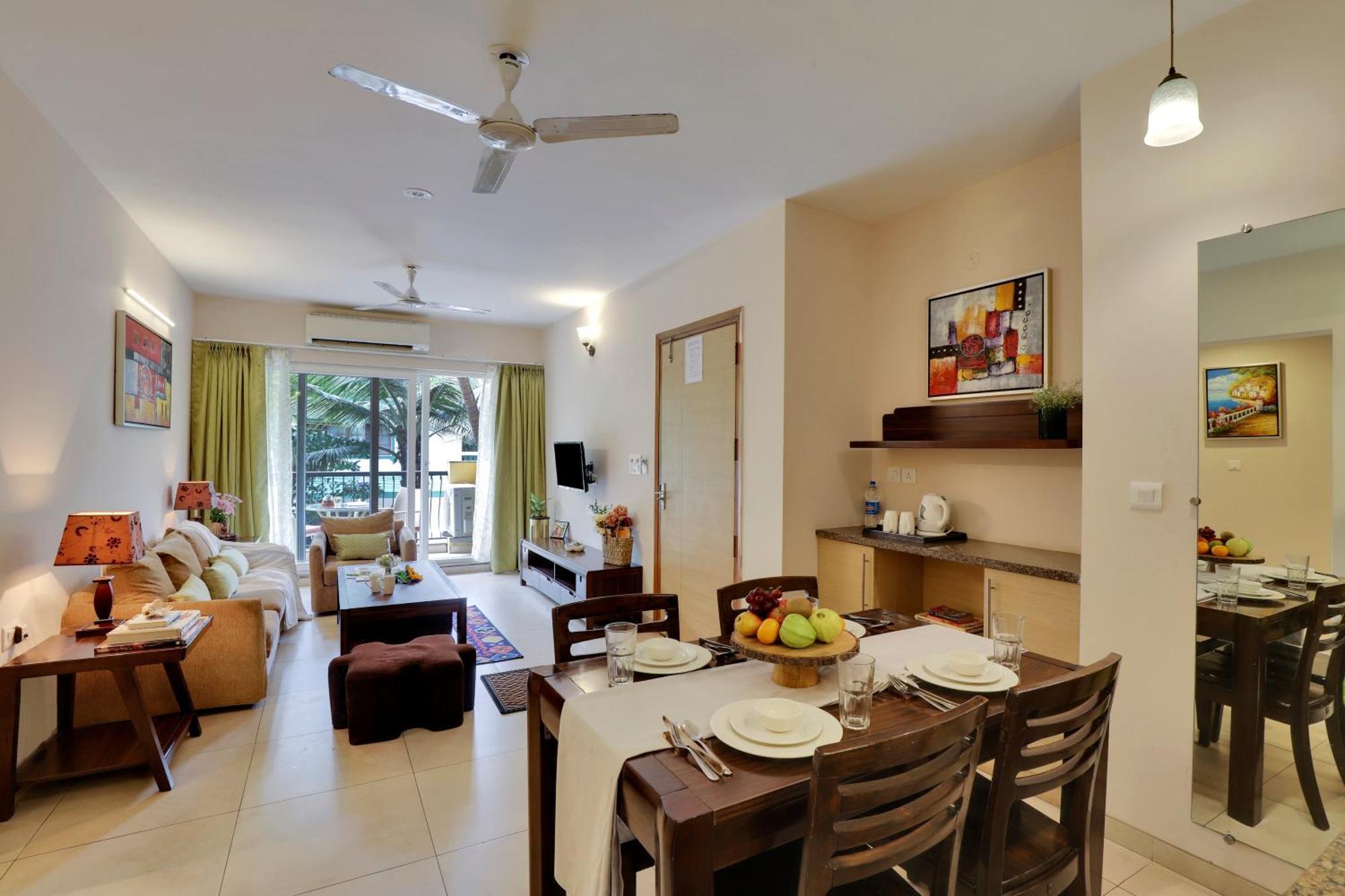 Veera Strand Park Serviced Apartments Near Calangute Exteriér fotografie